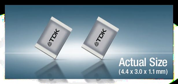 圖2: 由TDK開發的固態電池只有 4.4 x 3.0 mm 的面積（圖：TDK中國）
